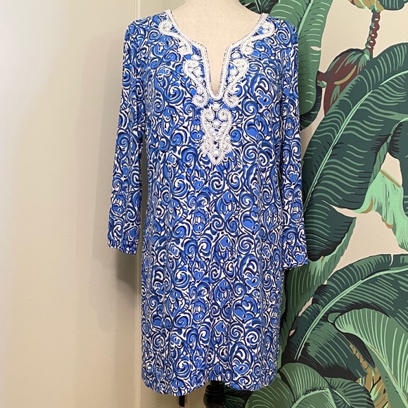 Lilly Pulitzer Dresses & Skirts - EUC Lilly Pulitzer Julianna Tunic Dress - Indigo